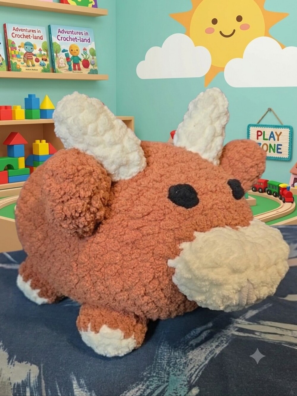 Crochet Highland Cow Plush